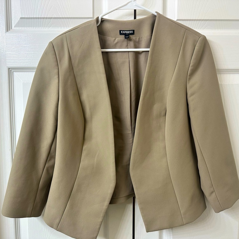 Express cropped blazer